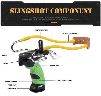 Traditional slingshot outdoor survival essential tool