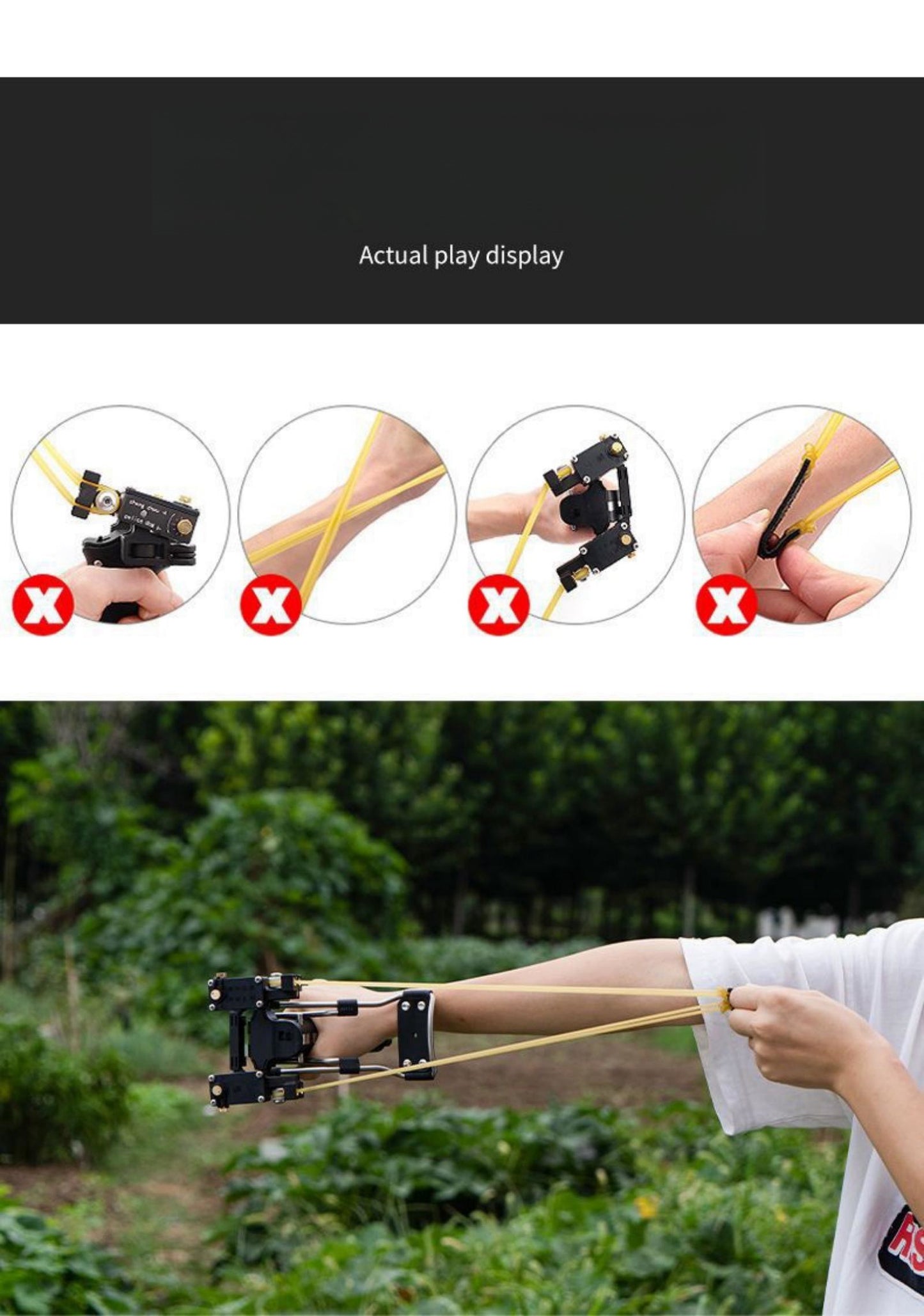 Precision sight slingshot outdoor equipment